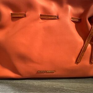Badgley Mischka Vibrant Orange Shoulder Bag